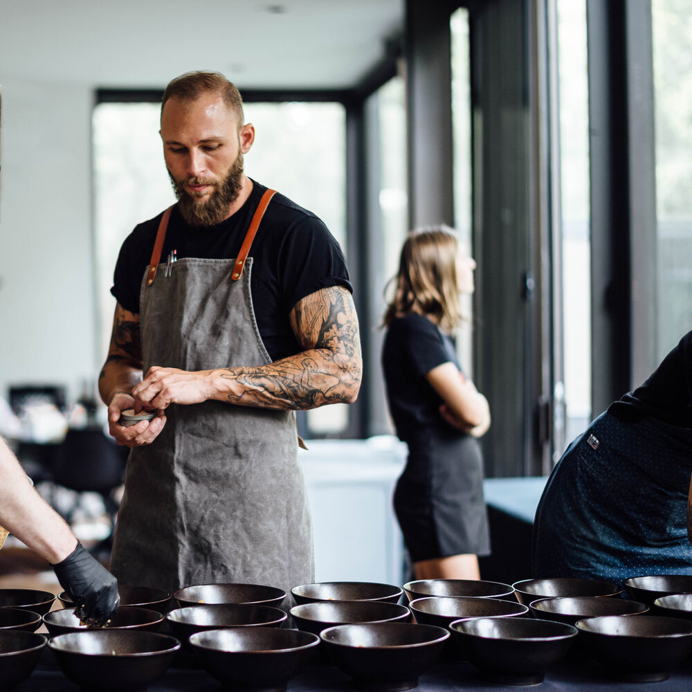 Chef evan francois at park culinary city institute