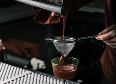 Bartender Crafting a Classic Cocktail