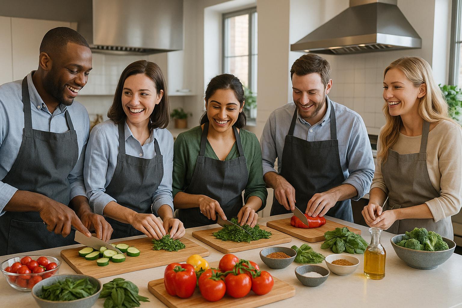 8 Best Cooking Classes for Team Building Events