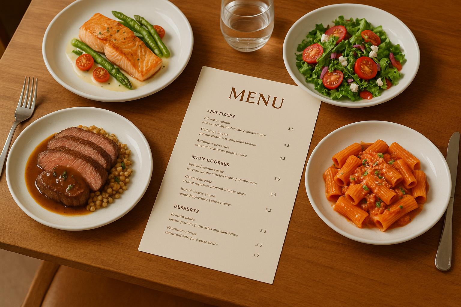 Menu Composition Basics: Key Principles