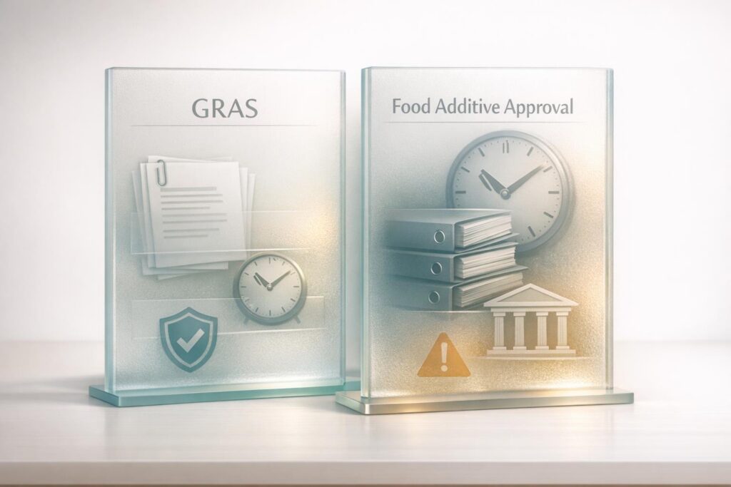 GRAS vs. Food Additive Approval