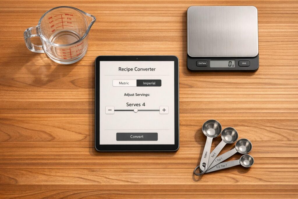 Recipe Converter: Scale Your Meals Easily
