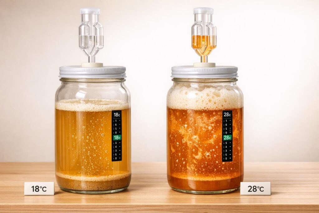 How Temperature Affects Fermentation Microbes