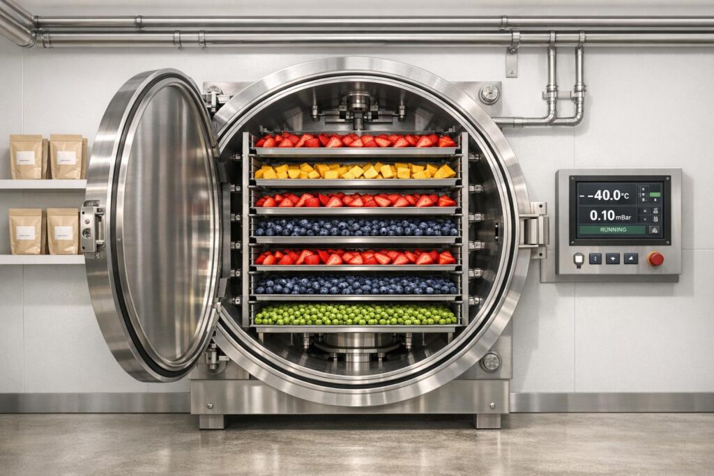 Industrial Freeze-Drying for Food Startups