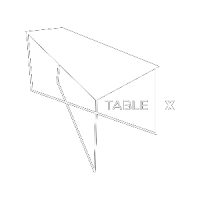 Table X logo